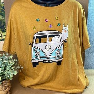 2X Women’s Tshirt “Drama Llama” Plus Size